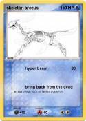 skeleton arceus