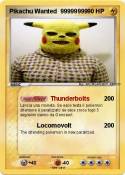 Pikachu Wanted