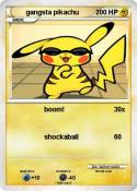gangsta pikachu