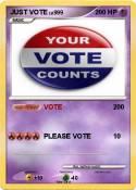 JUST VOTE