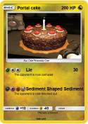 Portal cake
