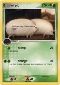 Brother pig
