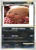evil baby