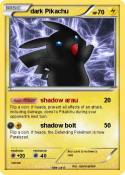dark Pikachu