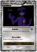 Hombre Morado