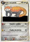 Robo red panda