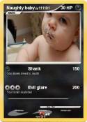 Naughty baby