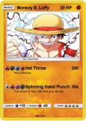Monkey E. Luffy