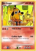 Fire Doggo