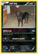 dark dog