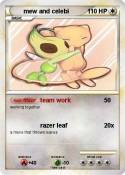 mew and celebi