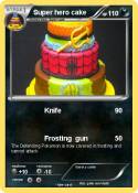 Super hero cake