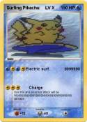 Surfing Pikachu