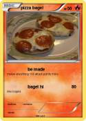 pizza bagel