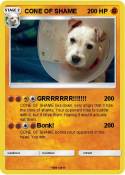 CONE OF SHAME