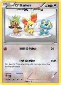 XY Starters