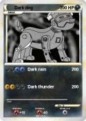 Dark dog