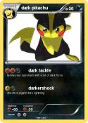 dark pikachu