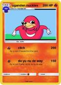 ugandan nuckles