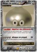 Gluant de métal