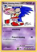 Sonic kissing
