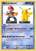 Mario et pikach