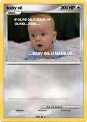 baby oil