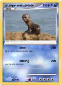 grumpy seal