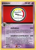 pressure