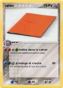 cahier