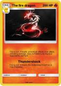 The fire dragon