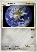 the earth