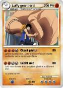 Luffy gear