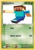 one leg Steve