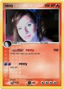 misty