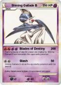 Shining Gallade