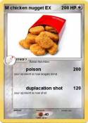 M chicken nugge