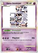 Game Developer