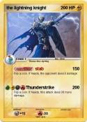 the lightning