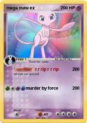 mega mew ex