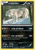 le loup blanc