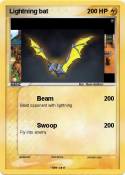 Lightning bat