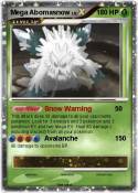 Mega Abomasnow