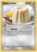 Vanille pudding