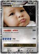 sad baby