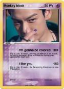 Monkey black