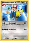 Ash and Pikachu