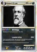 Robert E Lee