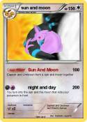 sun and moon