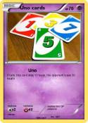 Uno cards
